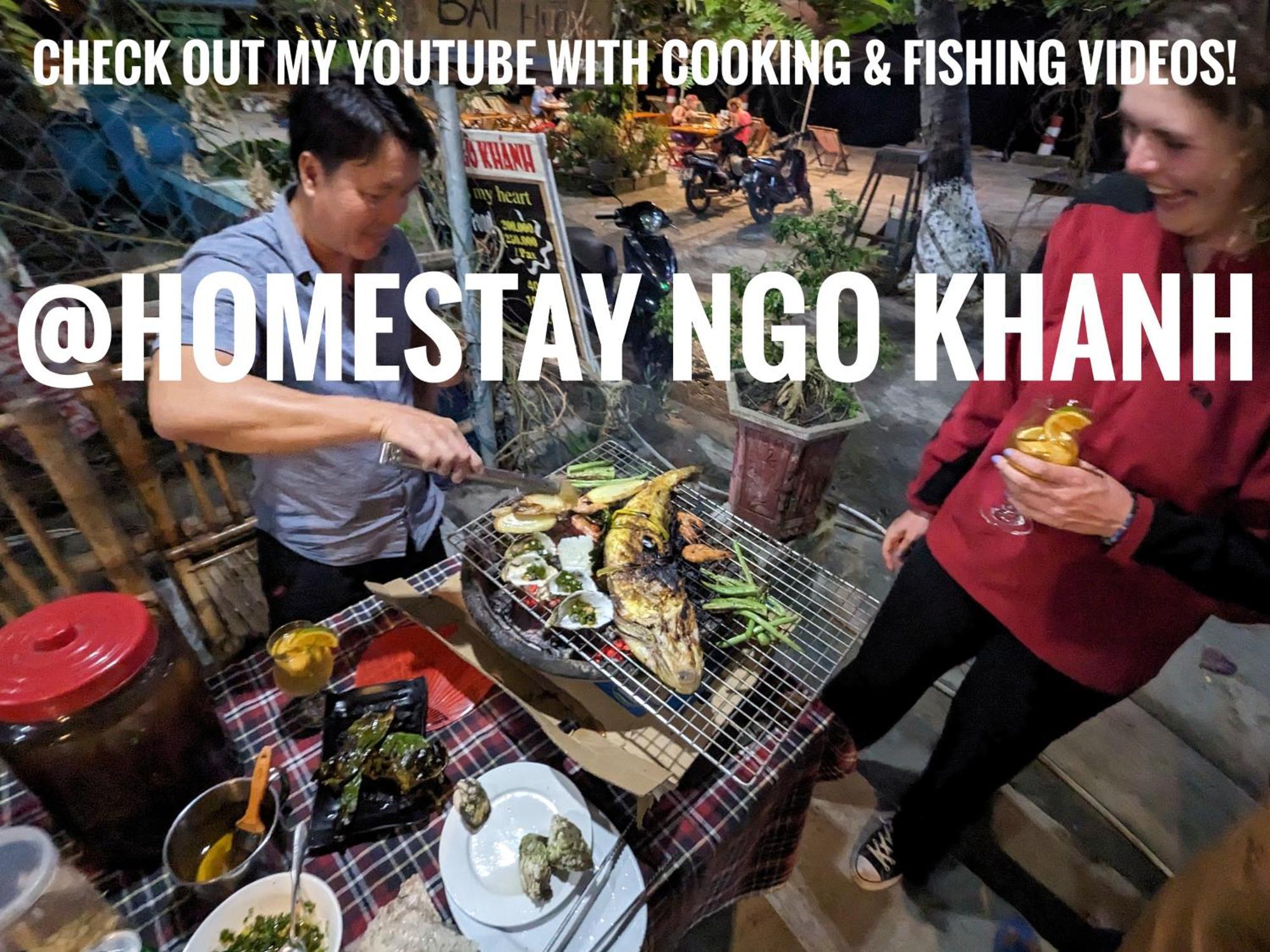Ngo Khanh Homestay Tân Hiệ Екстериор снимка